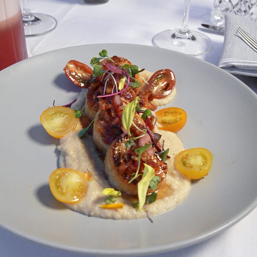 Pan Seared Scallops at The Hero Ranch Kitchen